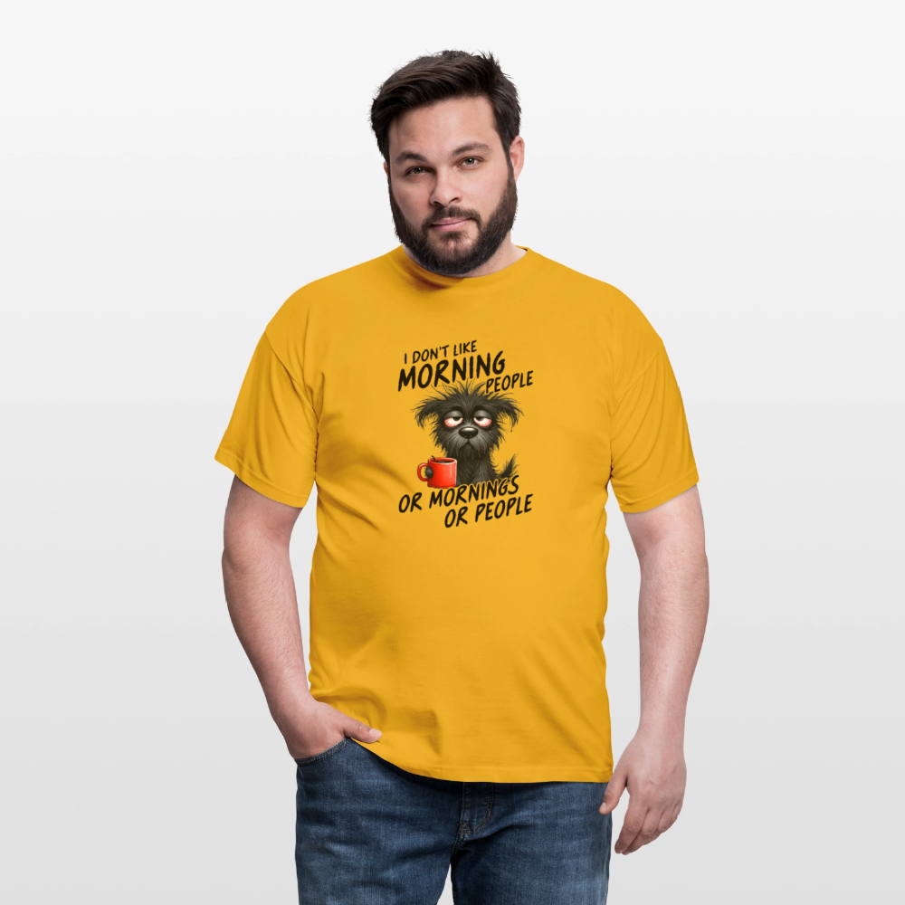 Männer T-Shirt - Gelb