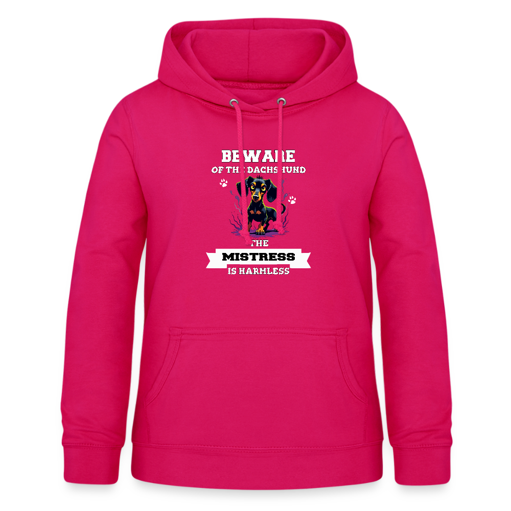 Frauen Hoodie - dunkles Pink