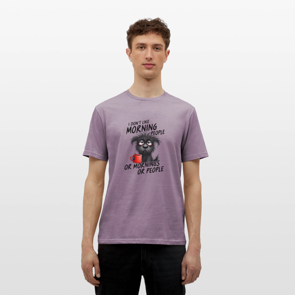 Männer T-Shirt - Lilagrau