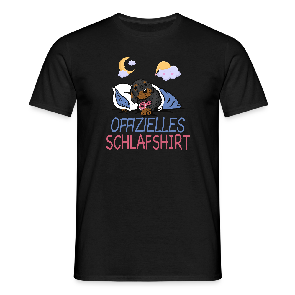 Männer T-Shirt - Schwarz