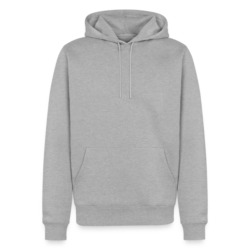 Was ist besser als ein Dackel? Zwei Dackel Männer Bio Hoodie - Grau meliert