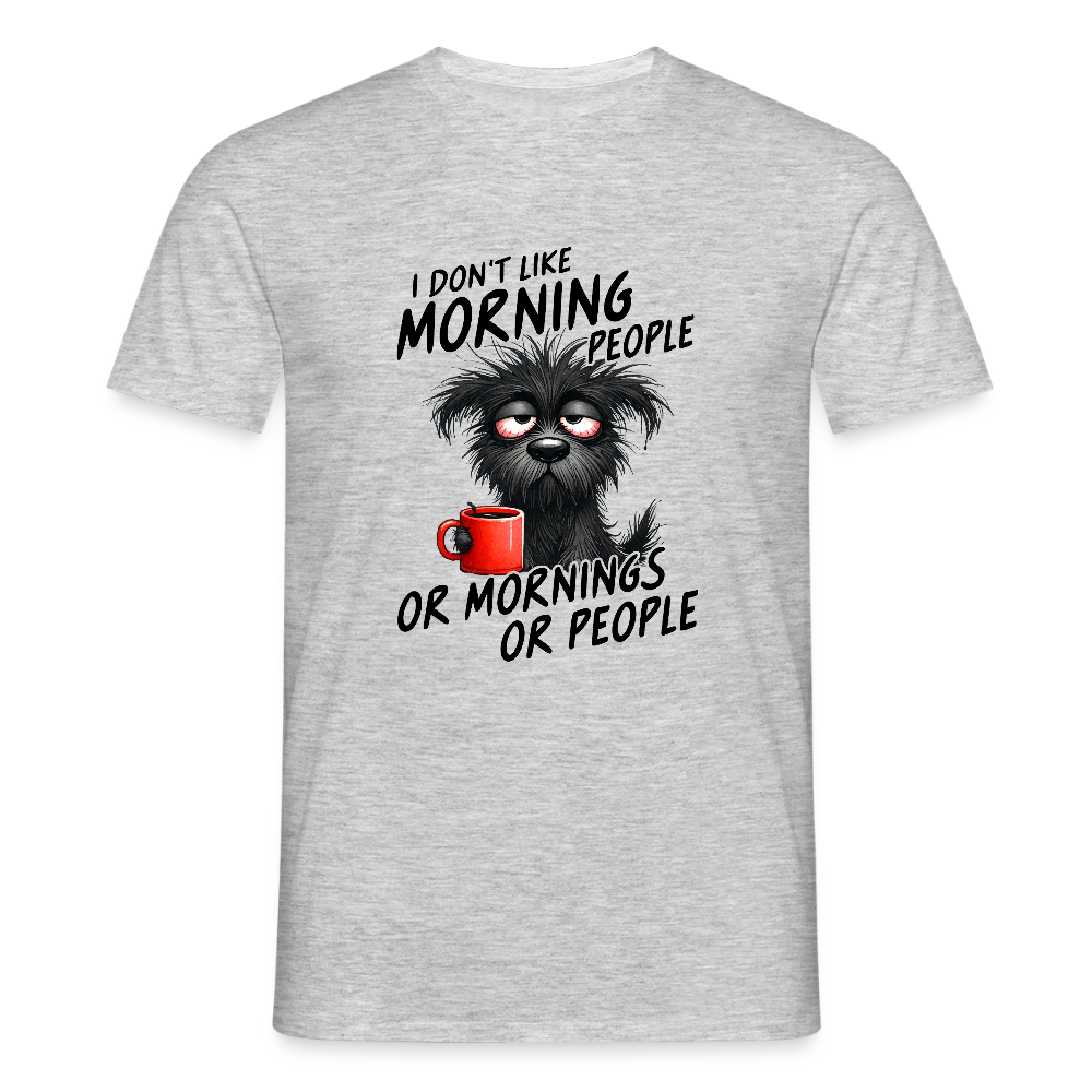 Männer T-Shirt - Grau meliert