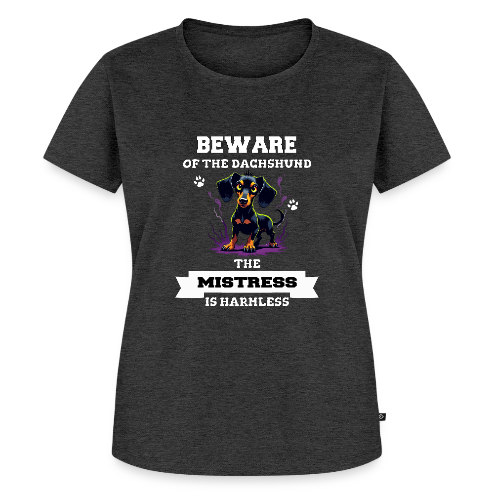 Frauen Premium T-Shirt - Anthrazit meliert