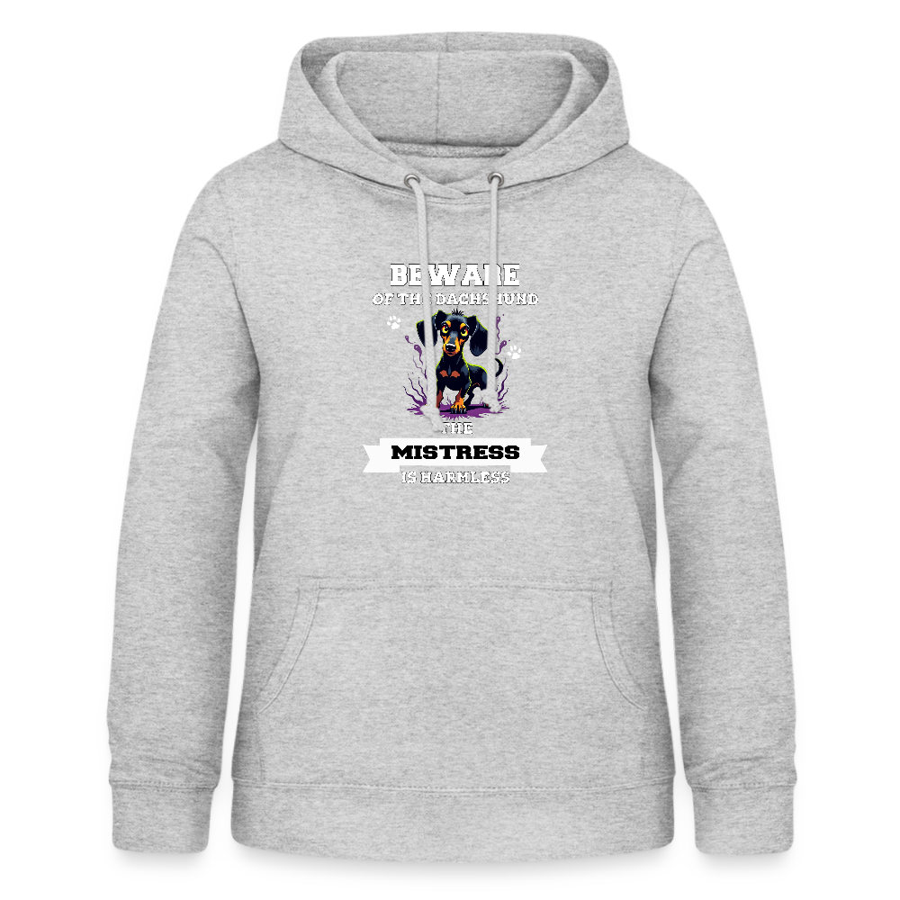 Frauen Hoodie - Hellgrau meliert