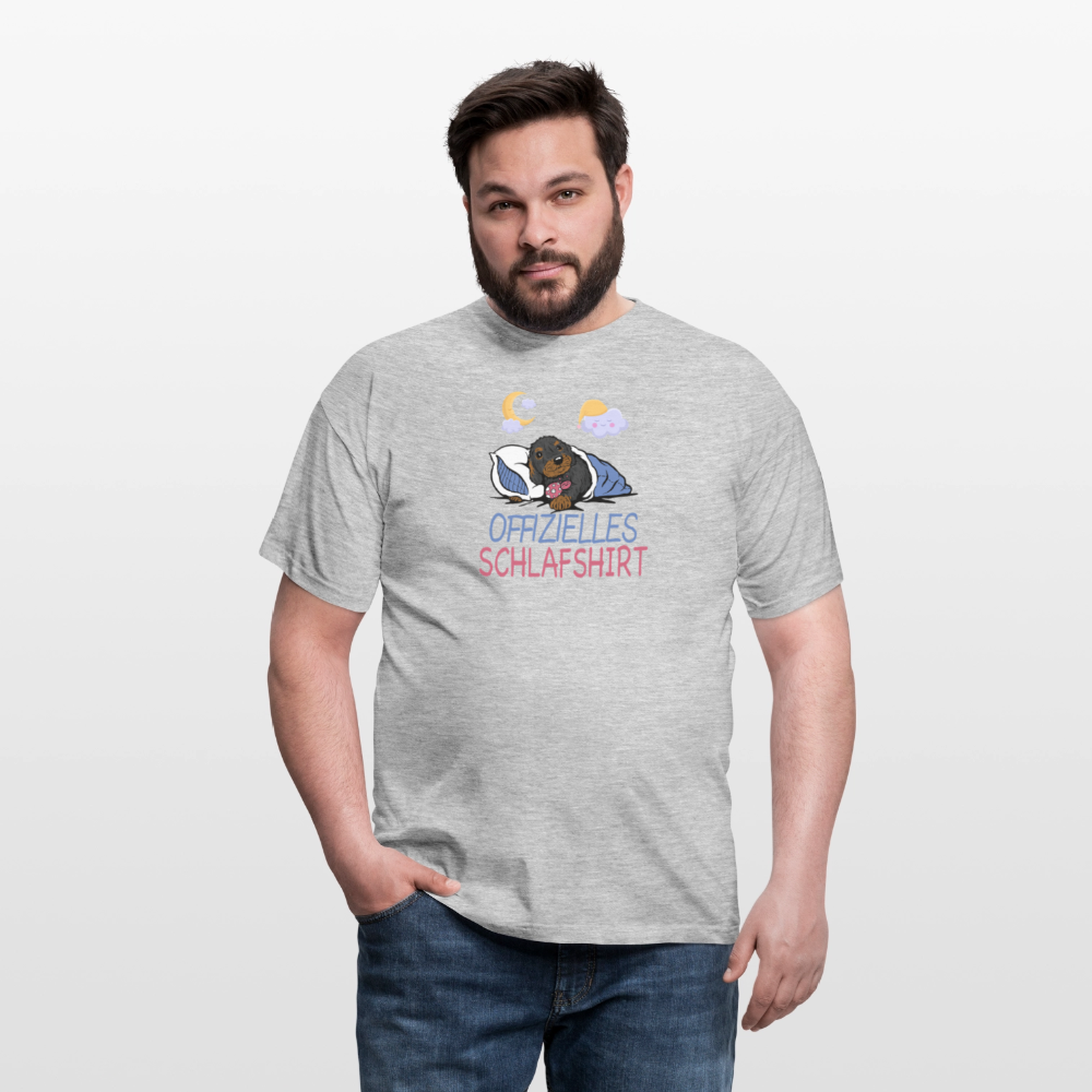 Männer T-Shirt - Grau meliert