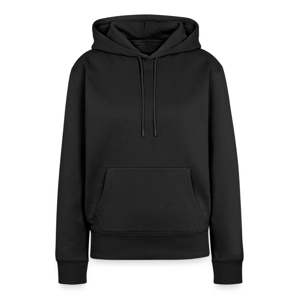 Was ist besser als ein Dackel? Zwei Dackel Rückendruck Frauen Bio Hoodie - Schwarz