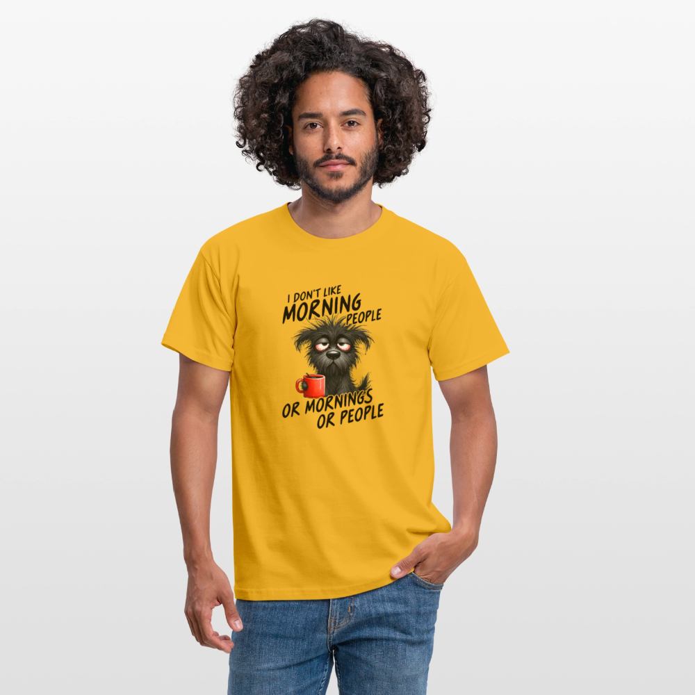 Männer T-Shirt - Gelb