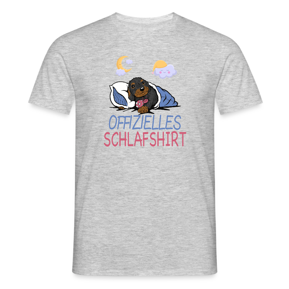 Männer T-Shirt - Grau meliert