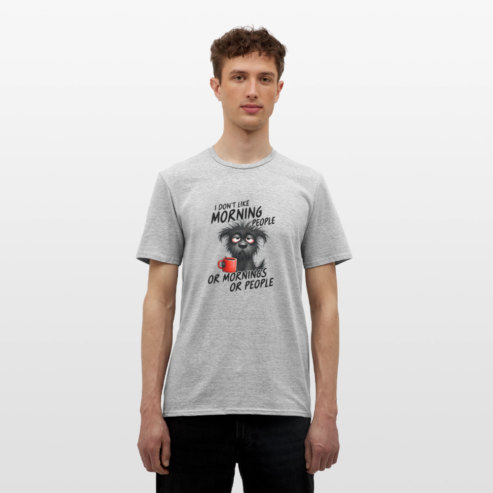 Männer T-Shirt - Grau meliert