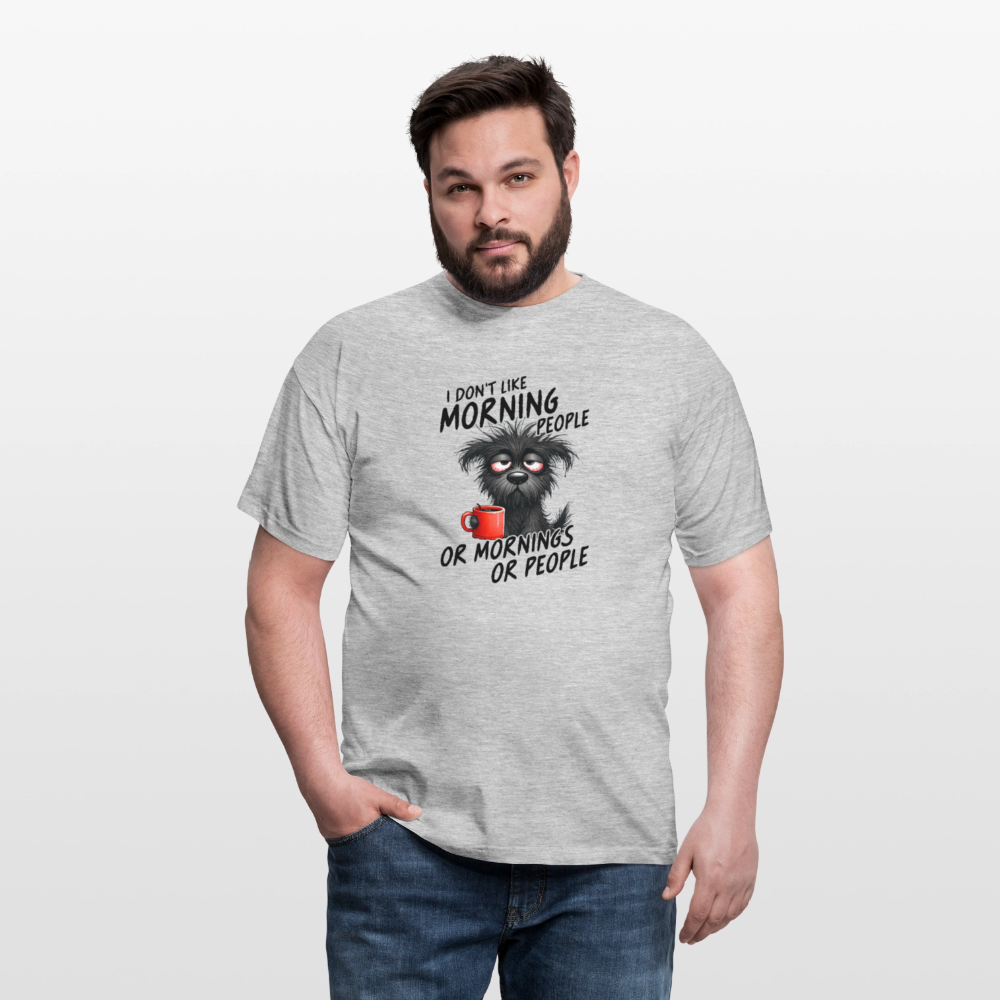 Männer T-Shirt - Grau meliert