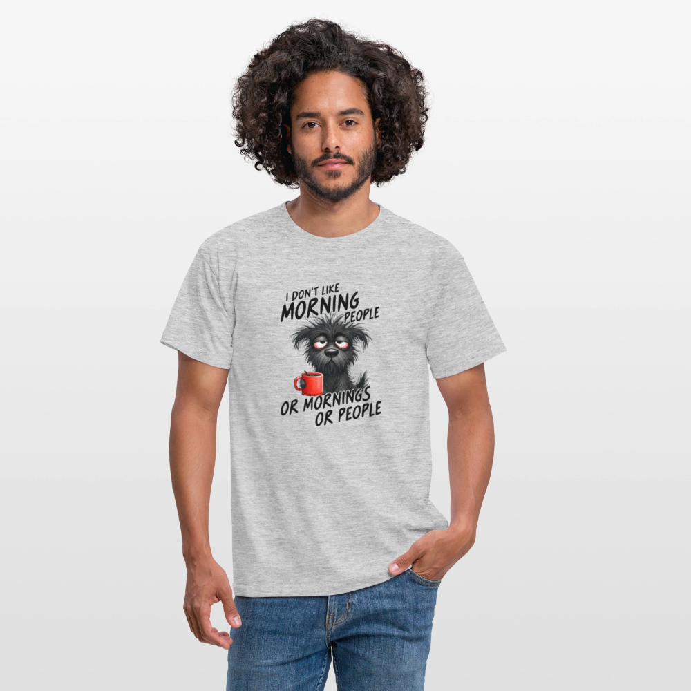 Männer T-Shirt - Grau meliert