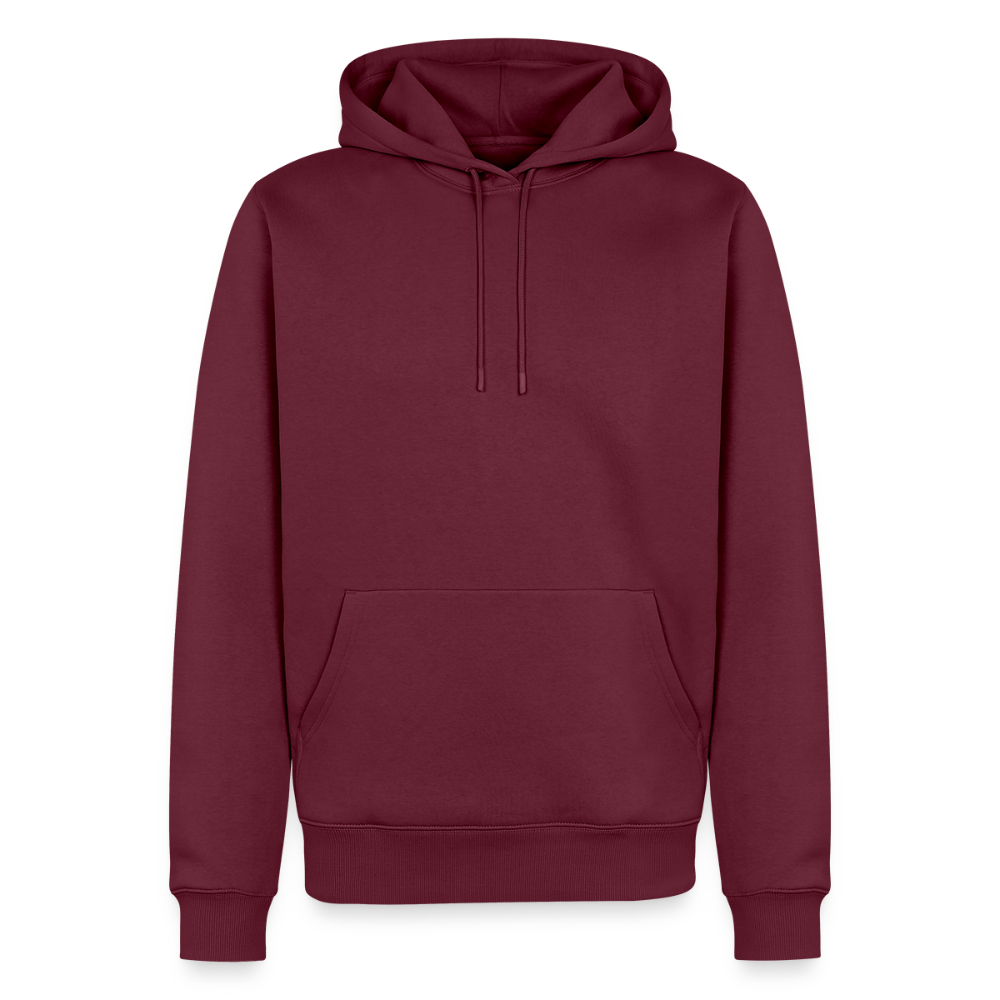 Was ist besser als ein Dackel? Zwei Dackel Männer Bio Hoodie - Burgunderrot