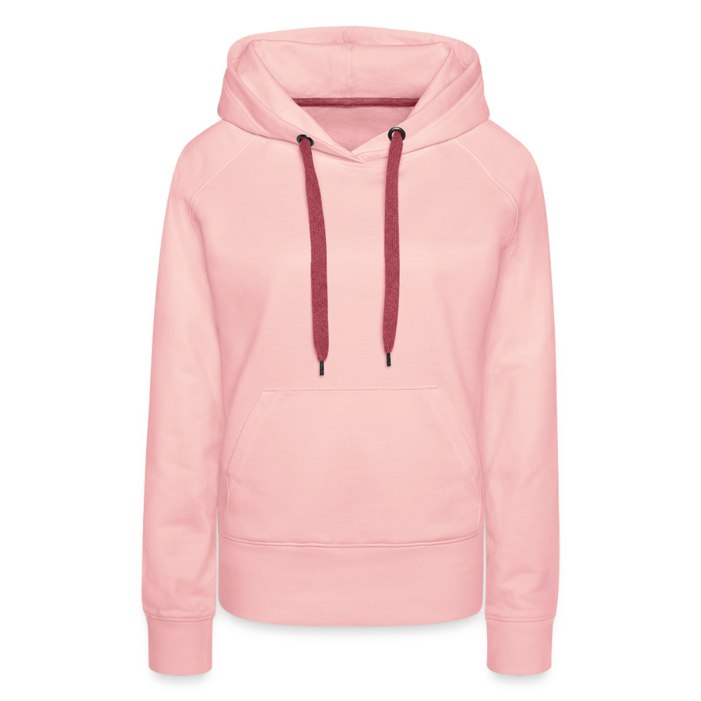Was ist besser als ein Dackel? Zwei Dackel Rückendruck Frauen Bio Hoodie - Kristallrosa