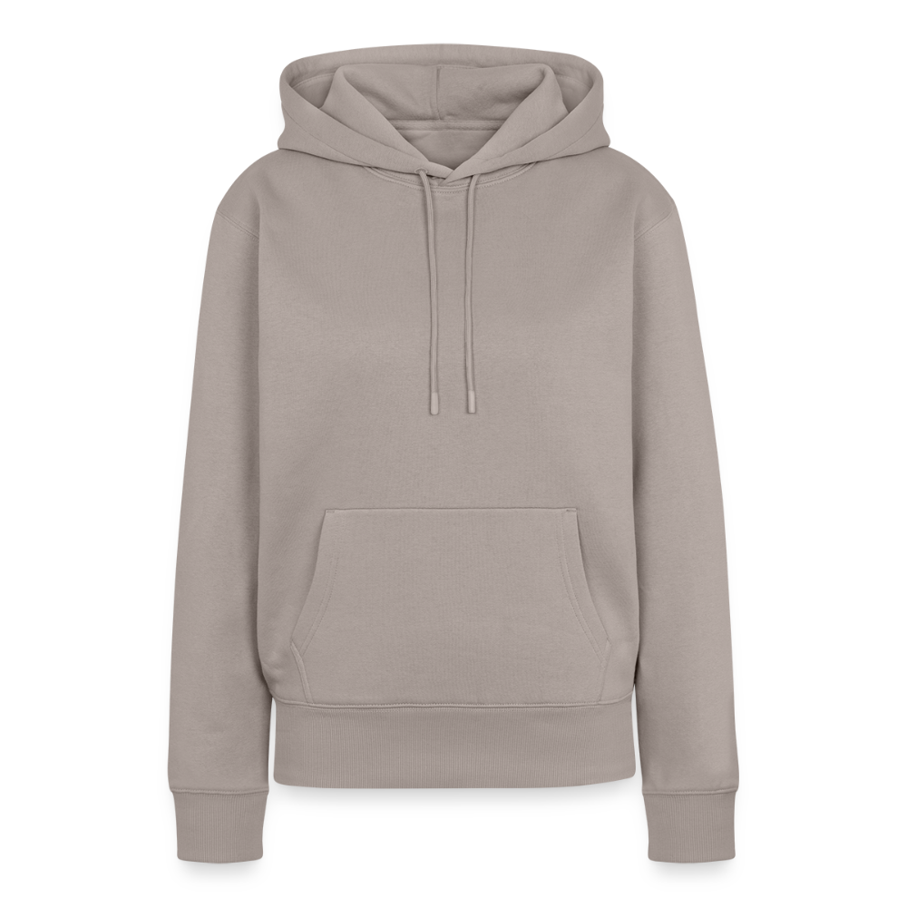 Was ist besser als ein Dackel? Zwei Dackel Rückendruck Frauen Bio Hoodie - Taupe