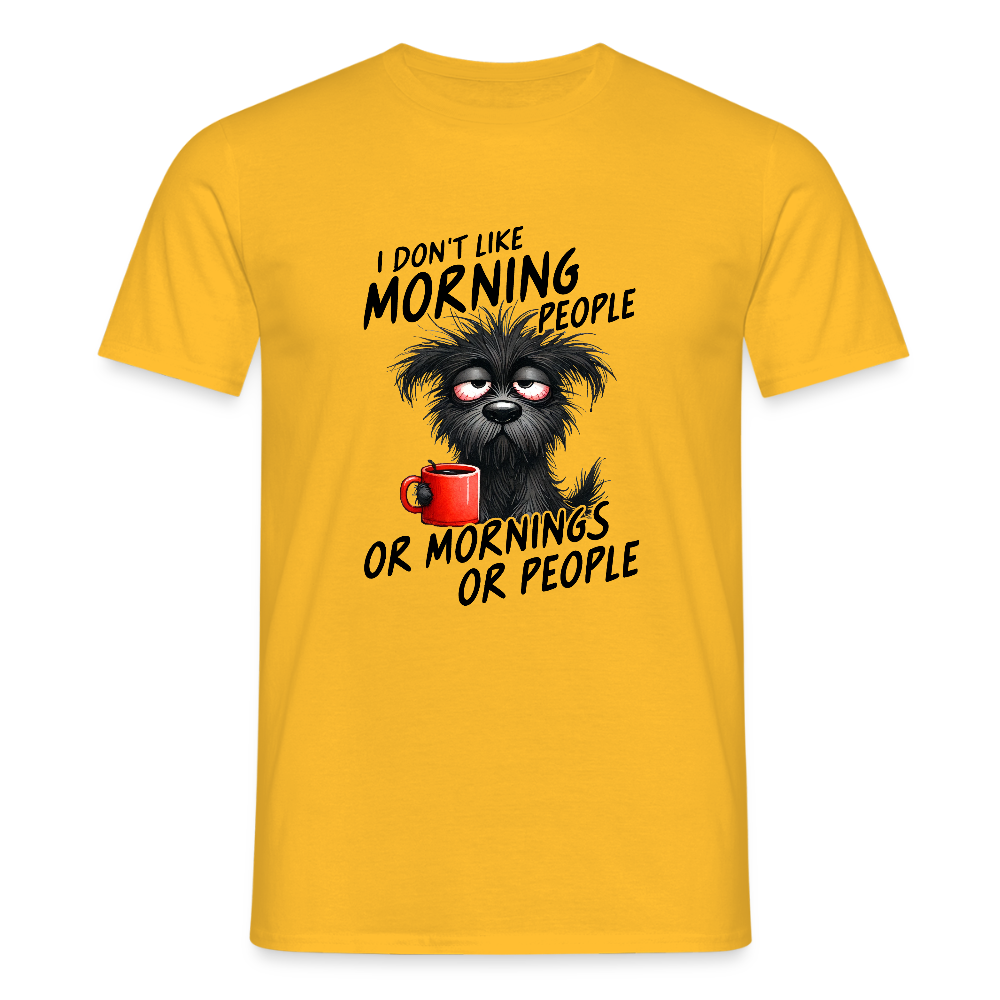 Männer T-Shirt - Gelb