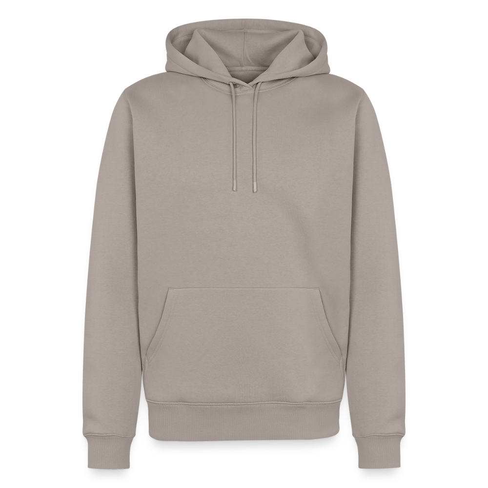 Was ist besser als ein Dackel? Zwei Dackel Männer Bio Hoodie - Taupe