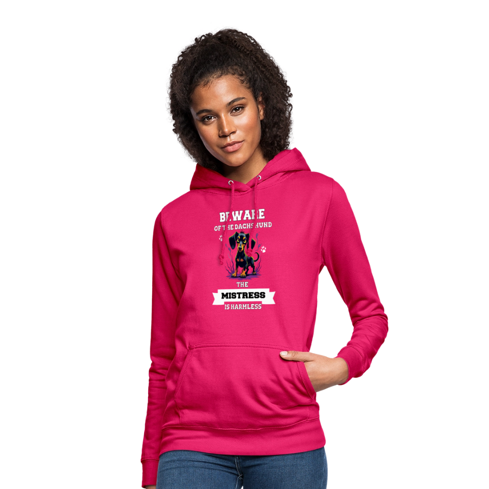 Frauen Hoodie - dunkles Pink