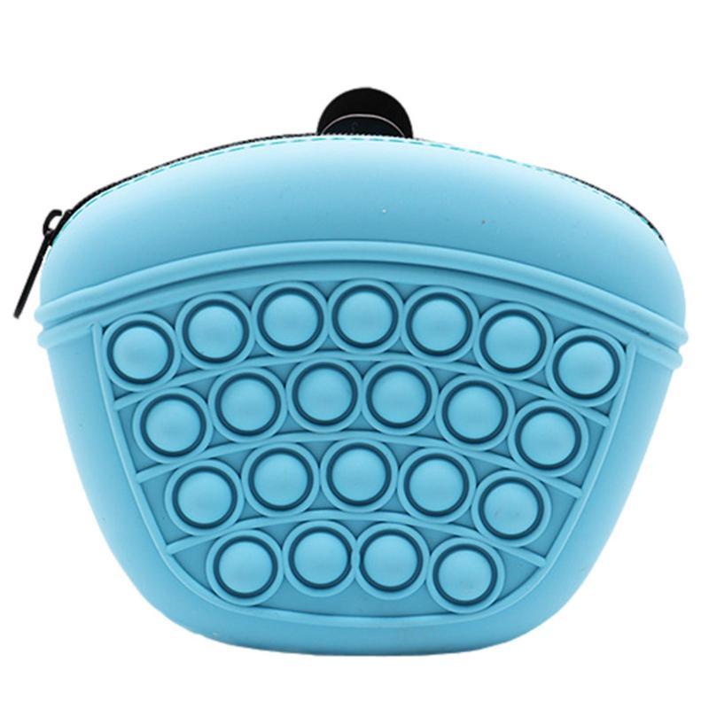 Silikon Leckerli Tasche, Leckerlibeutel zum Gassi gehen, Trainieren und auf Reise, Wassergeschützter Innenraum