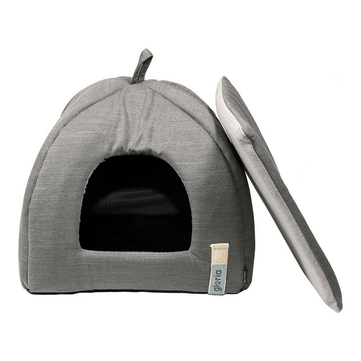Hundebett / Kuschelhöhle Gloria GREEN DREAMS Grey (40 x 40 cm)