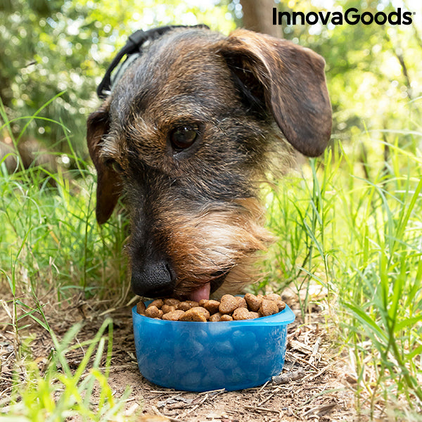 2-in-1 Flasche mit Wasser und Futter Bereich für Hunde / Pettap von InnovaGoods