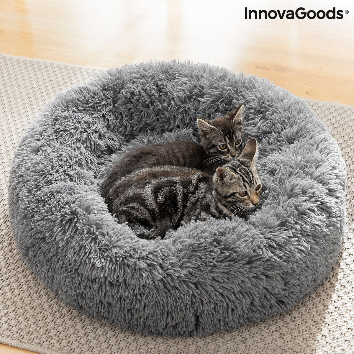 Anti Stress Hundebett / Hundepaltz Bepess von InnovaGoods Ø 60 cm