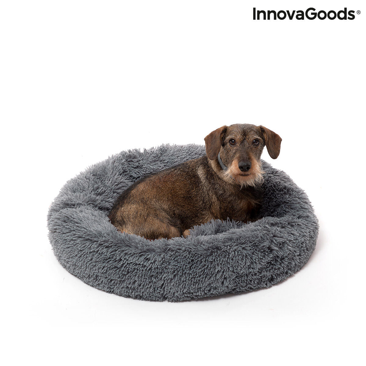 Anti Stress Hundebett / Hundepaltz Bepess von InnovaGoods Ø 60 cm