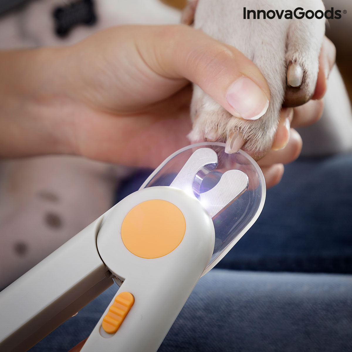 Nagelknipser für Hunde (Haustiere) mit LED-Licht von Clipet InnovaGoods