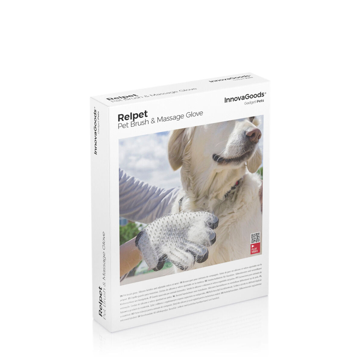 Hunde Bürste- und Massage Handschuh Relpet von InnovaGoods