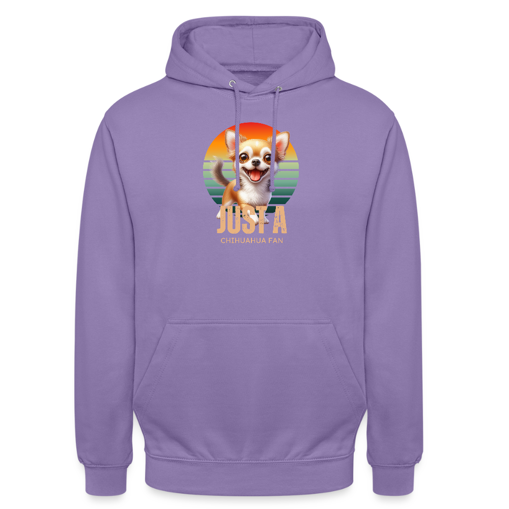 Just a Chihuahua Fan Unisex Hoodie - Lavendel