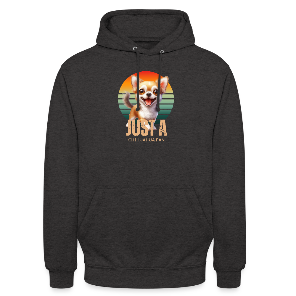 Just a Chihuahua Fan Unisex Hoodie - Anthrazit