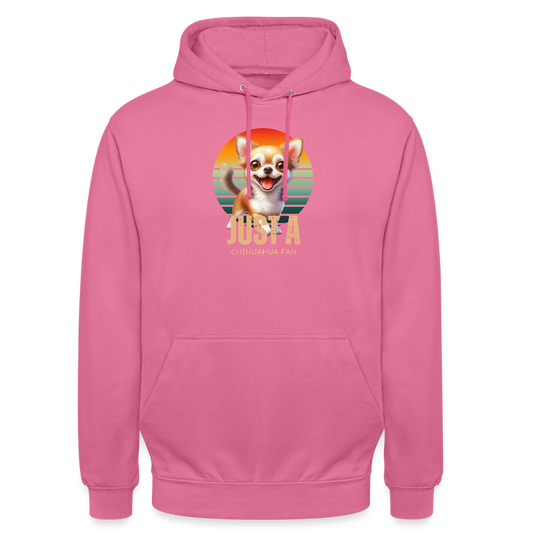 Just a Chihuahua Fan Unisex Hoodie - Pink