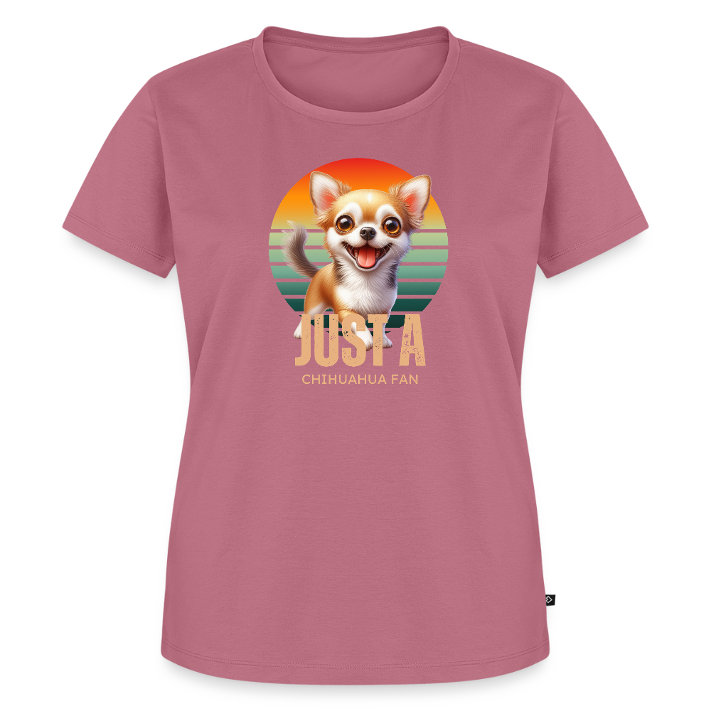 Just a Chihuahua Fan Frauen Premium T-Shirt - Mauve