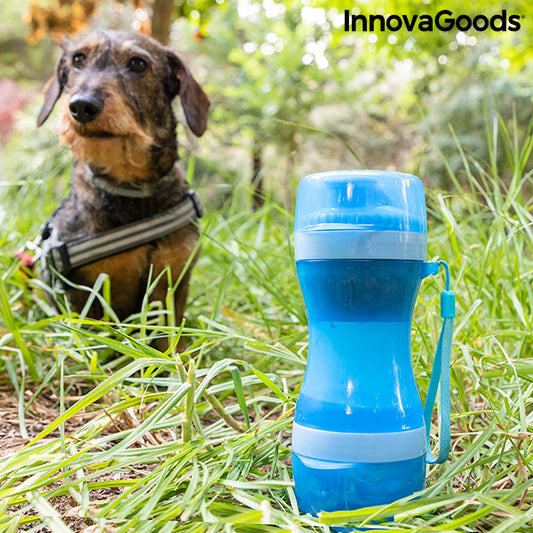 2-in-1 Flasche mit Wasser und Futter Bereich für Hunde / Pettap von InnovaGoods