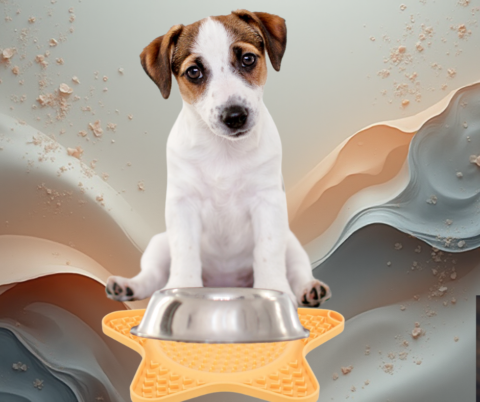 Schleckmatte für Hunde – Silikon Pad für Beruhigung & Beschäftigung während des Fressens